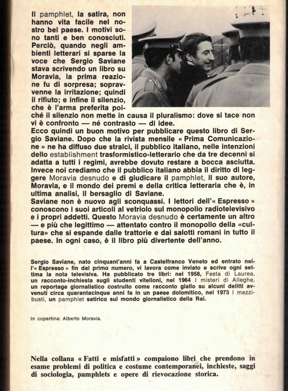 Moravia desnudo (stampa 1976)