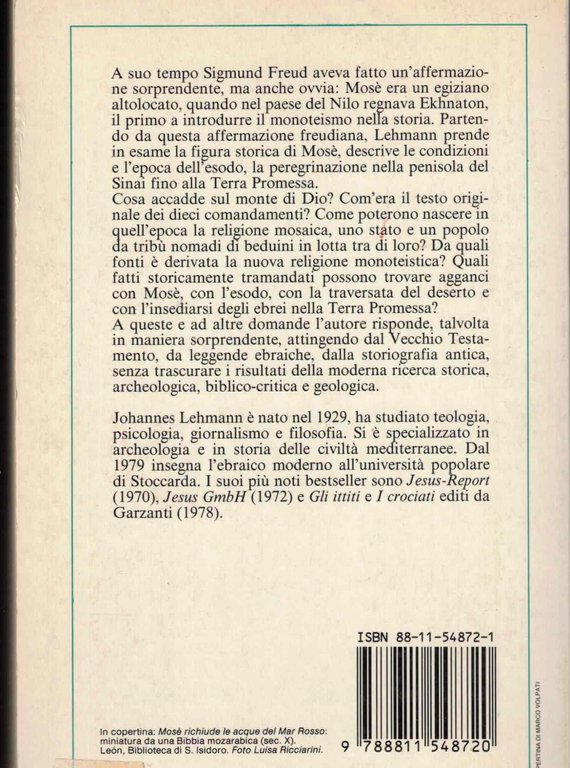 Mosè l'egiziano. Nella Bibbia e nella leggenda