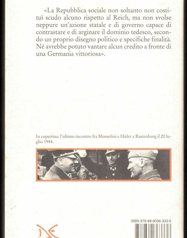 Mussolini e Hitler : la Repubblica sociale sotto il Terzo …