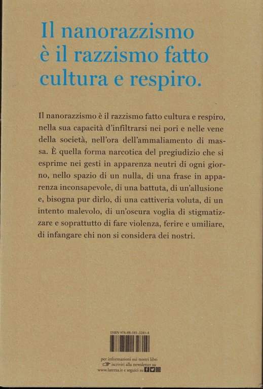 Nanorazzismo. Il corpo notturno della democrazia