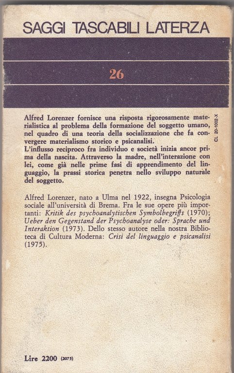 Nascita della psiche e materialismo