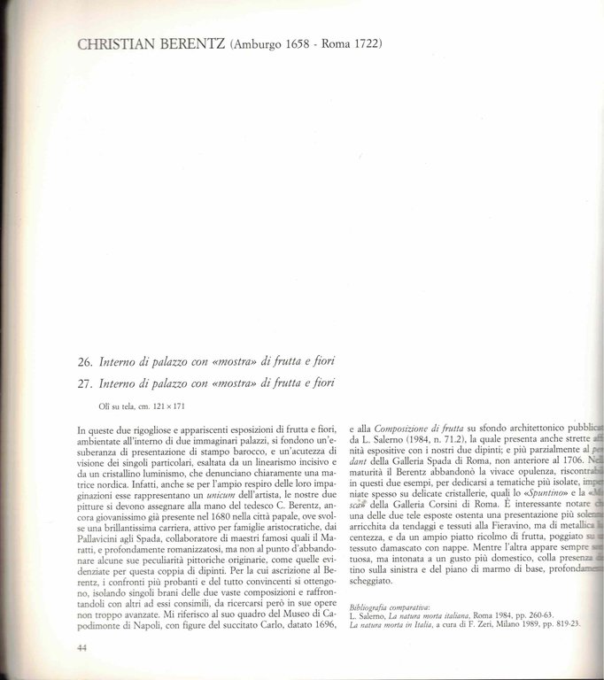 Nature morte e paesaggi italiani ed europei del XVII e …