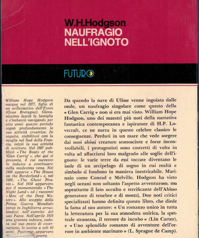 Naufragio nell'ignoto