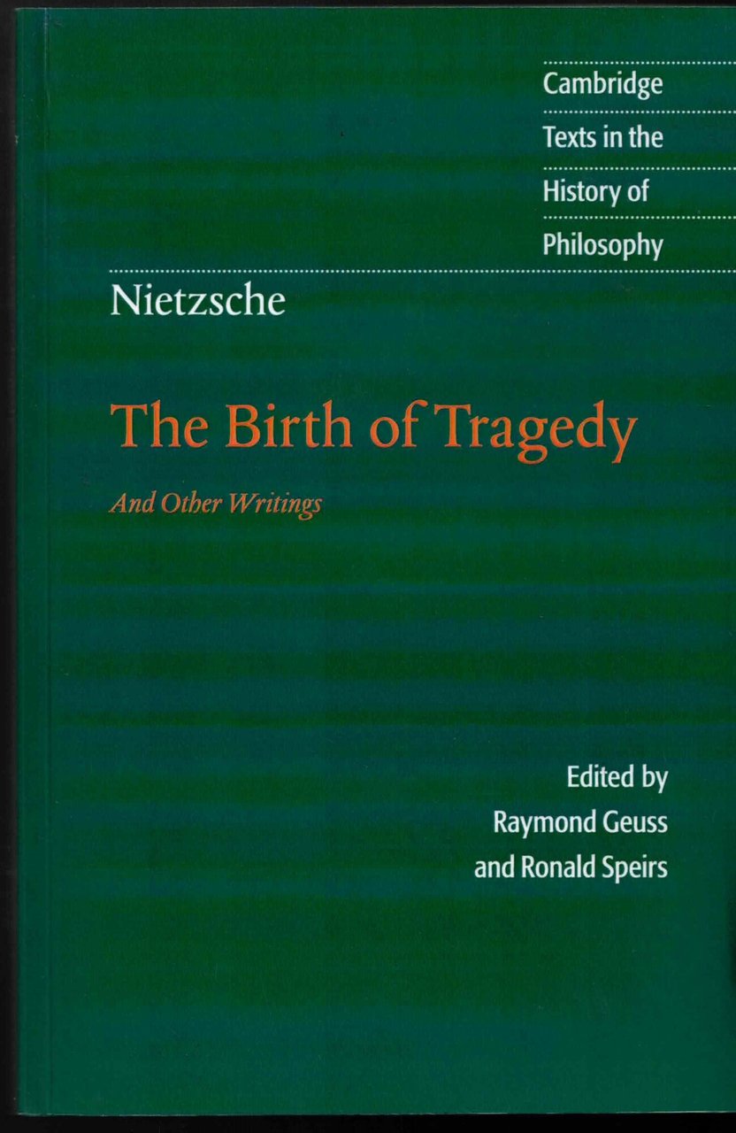 Nietzsche: The Birth of Tragedy and Other Writings | Immagine principale