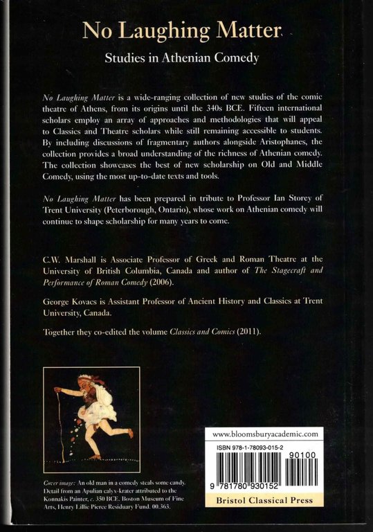 No Laughing Matter: Studies In Athenian Comedy | Immagine Gallery 2