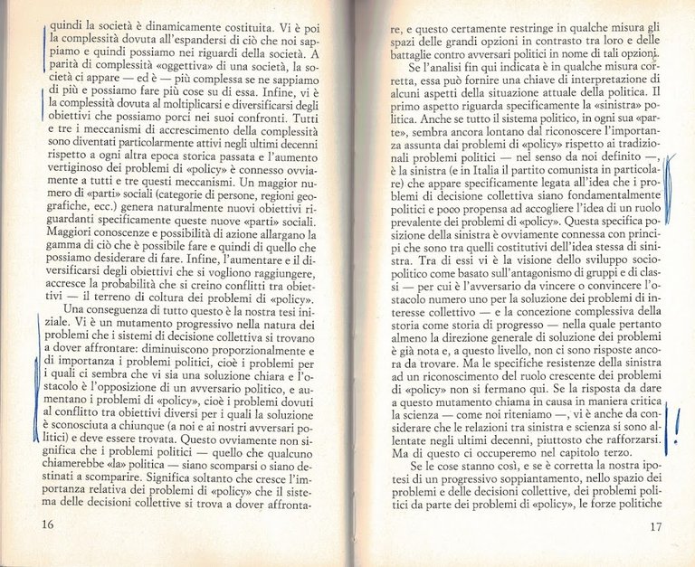 Non solo tecnologia. Scienza e problemi di «Policy»