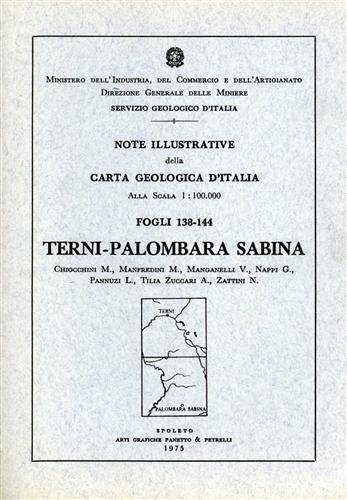 Note illustrative della Carta Geologica d'Italia FFi.138, 144. Terni e …