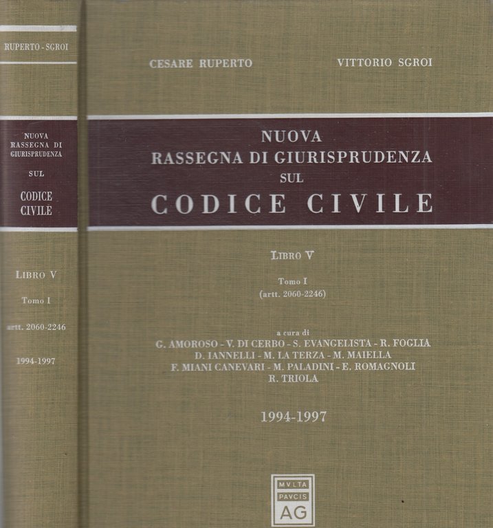 Nuova rassegna di giurisprudenza sul Codice civile. Aggiornamento 1994-1997 (Artt. … | Immagine Gallery 2
