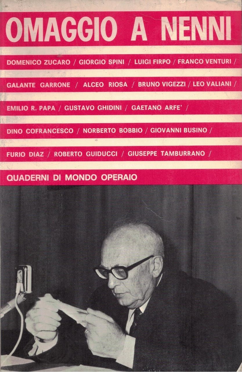 Omaggio a Nenni.
