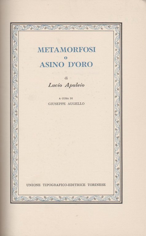 Opere. Metamorfosi o asino d'oro (Vol. 1) | Immagine Gallery 3