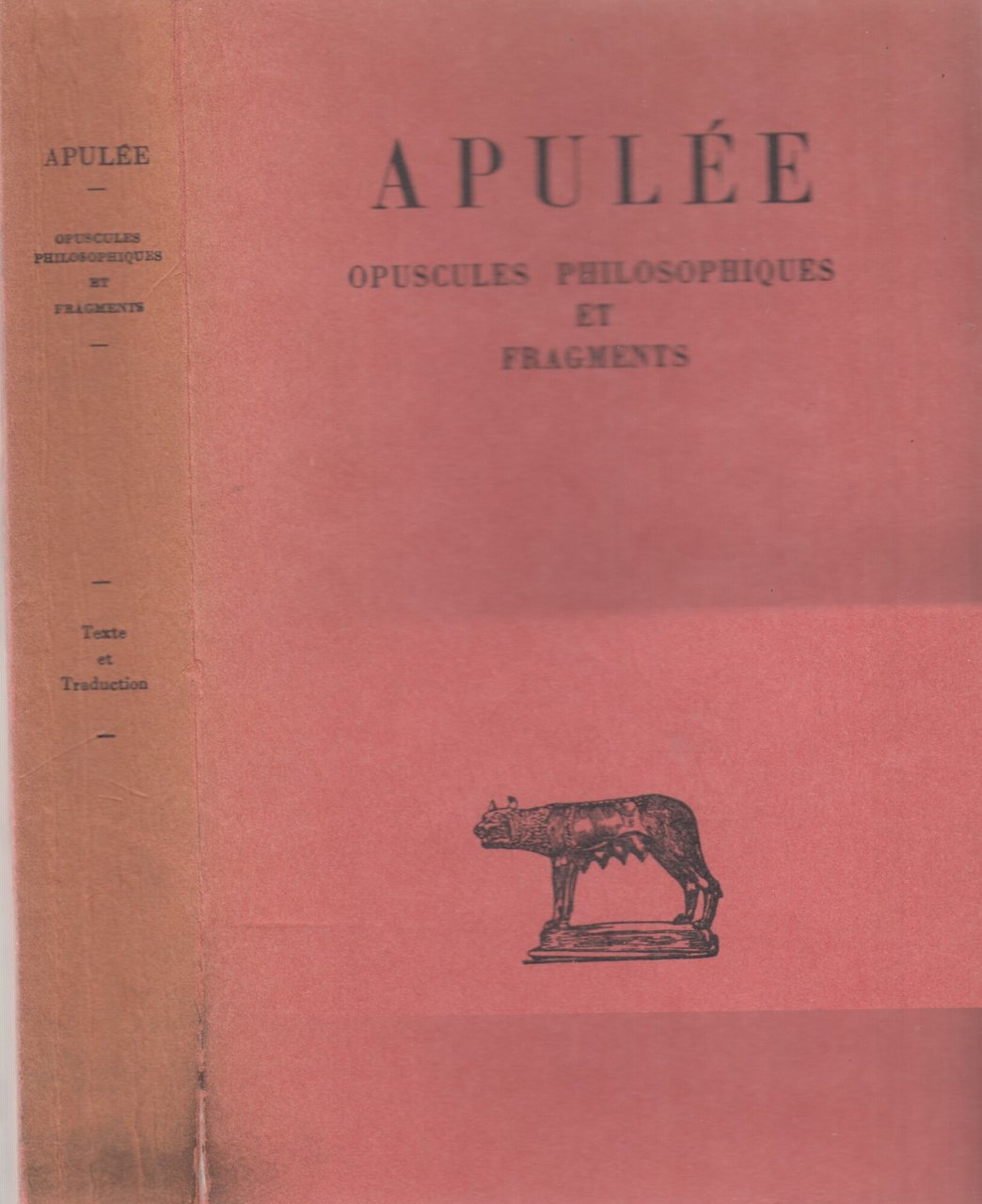 Opuscules philosophiques et fragments. Testo latino a fronte | Immagine principale