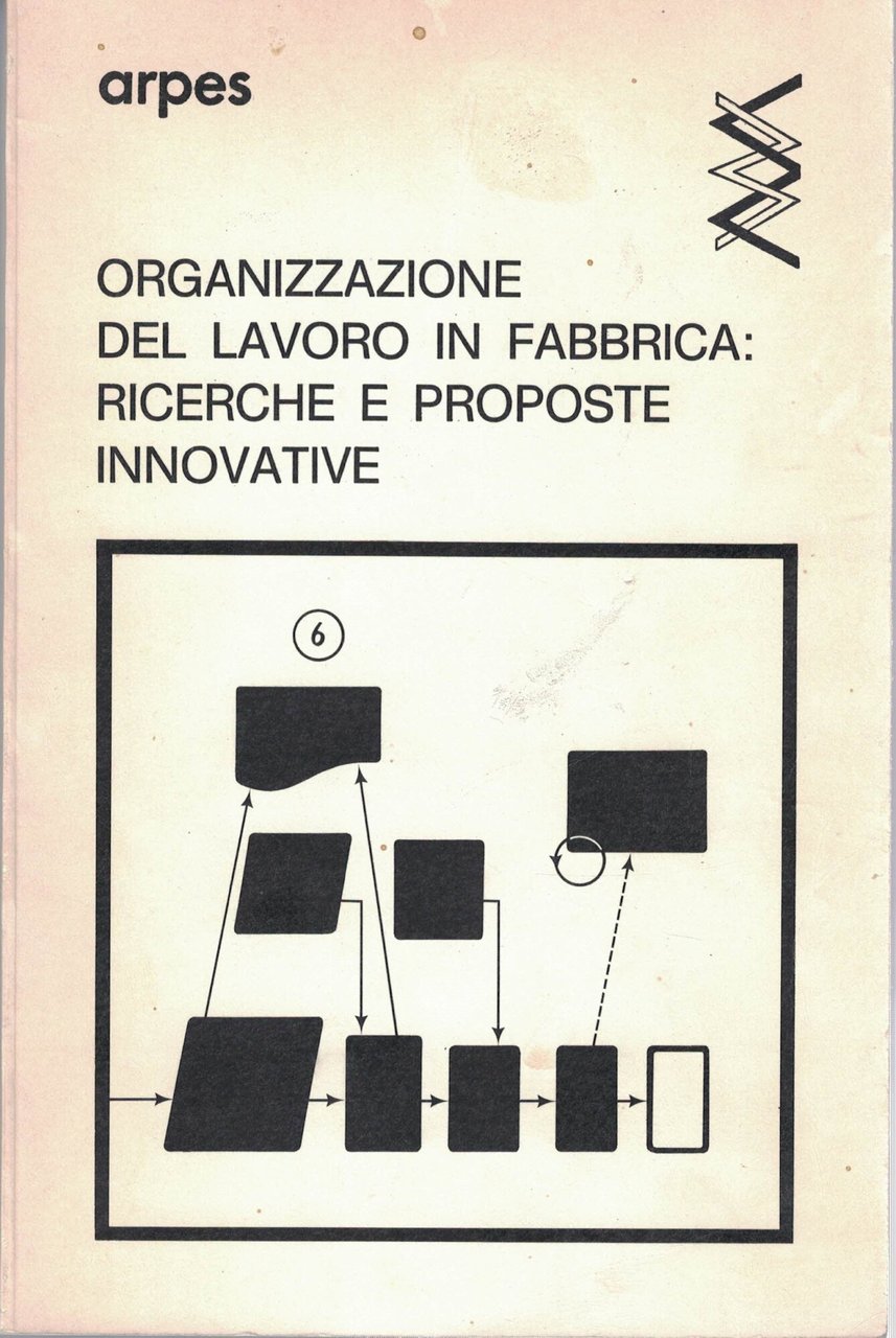 ORGANIZZAZIONE DEL LAVORO IN FABBRICA:RICERCHE E PROPOSTE INNOVATIVE.