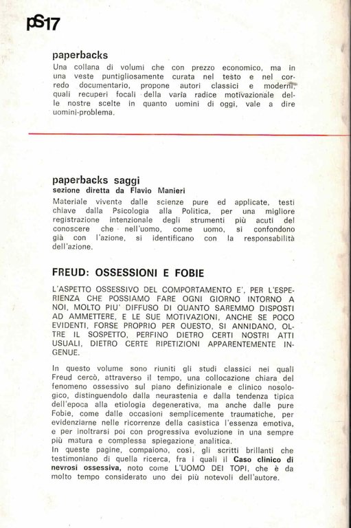 OSSESSIONI E FOBIE. Freud. Newton Comprton. | Immagine Gallery 2