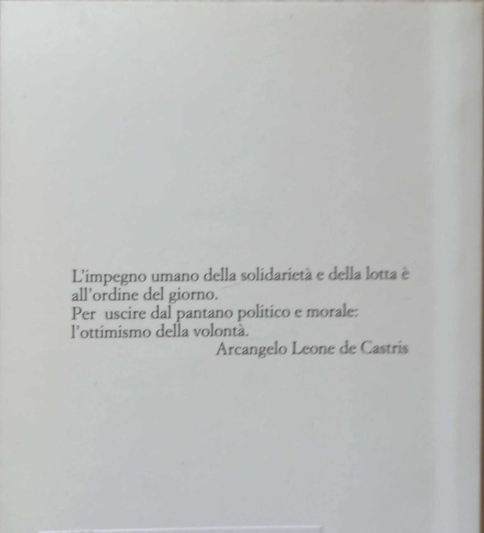 Ottimismi di volontà