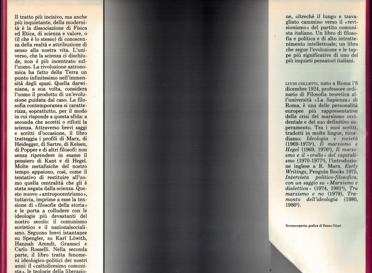 Pagine di filosofia e politica (1978-1988)