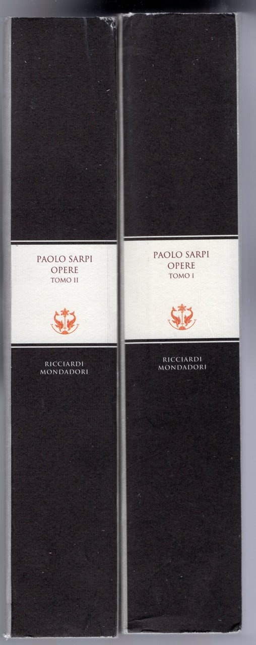 Paolo Sarpi , Opere - Tomo 1 e 2