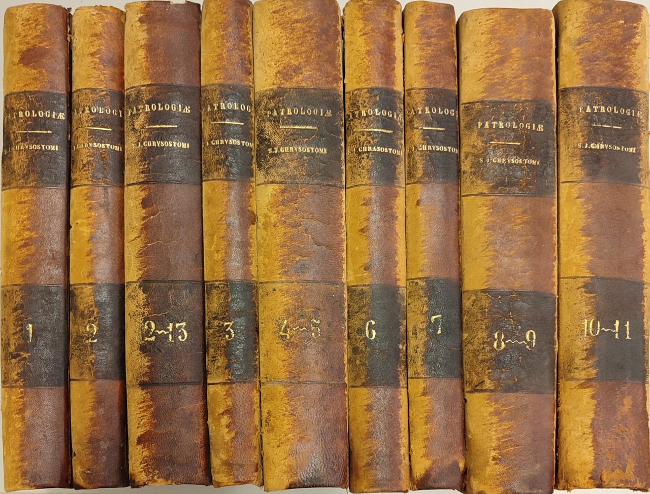 Patrologiae. Chrysostomi. 13 volumi in 9 tomi | Immagine principale