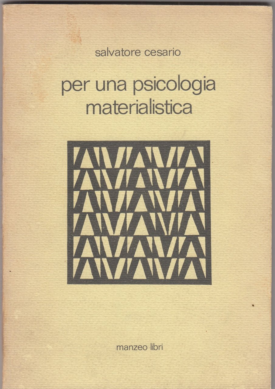 Per una psicologia materialistica | Immagine principale