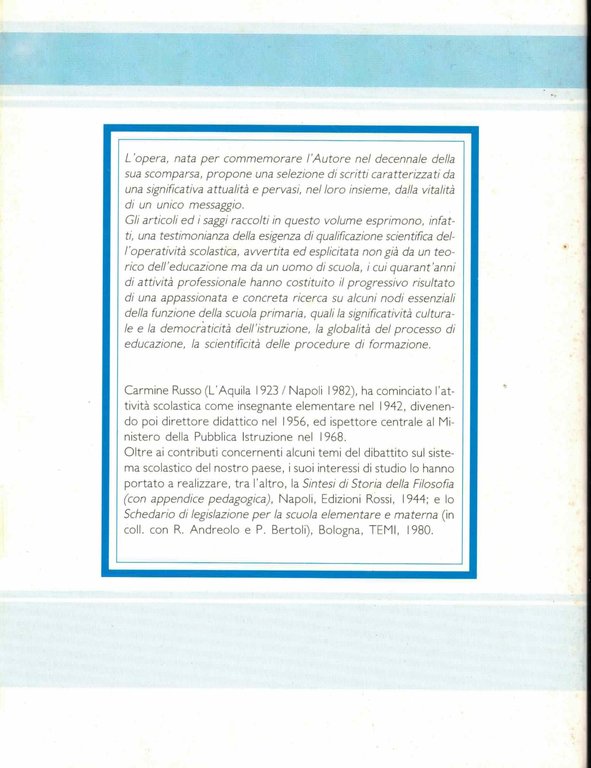 Per una scuola democratica-Selezione degli scritti dal 1963 al 1981