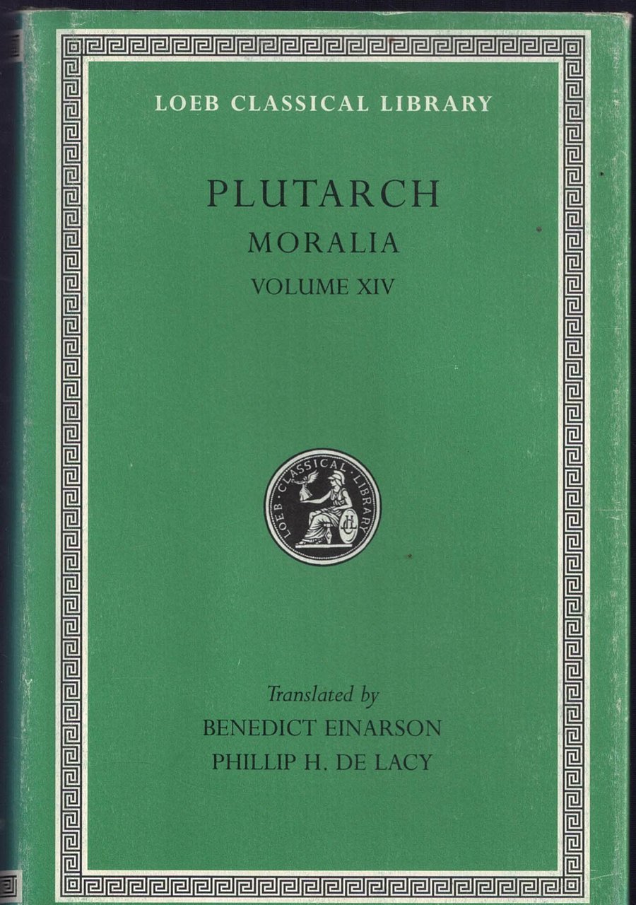 Plutarch Moralia: With an English Translation: That Epicurus Actually Makes … | Immagine principale