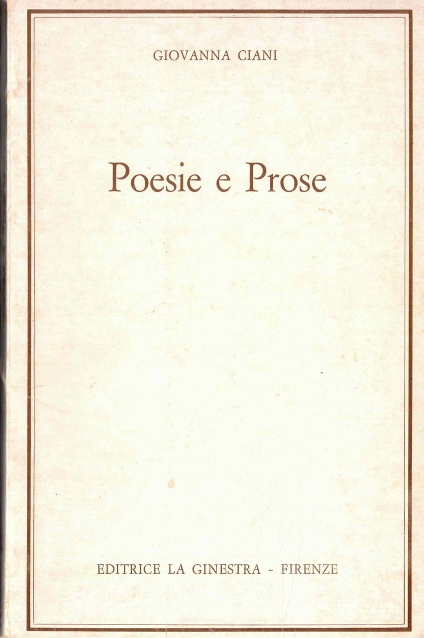Poesie e Prose | Immagine principale