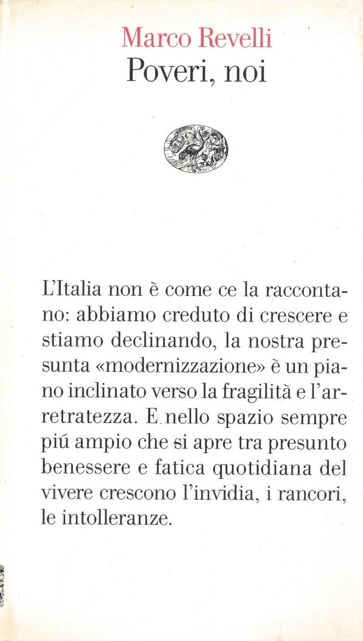 Poveri, noi