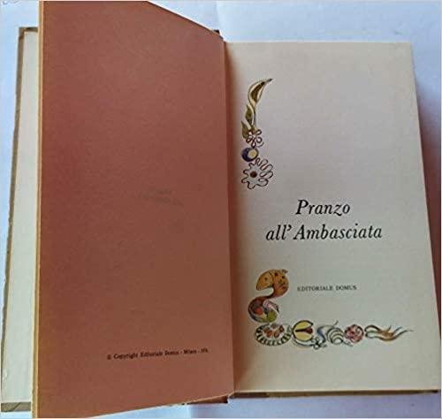 Pranzo all'Ambasciata