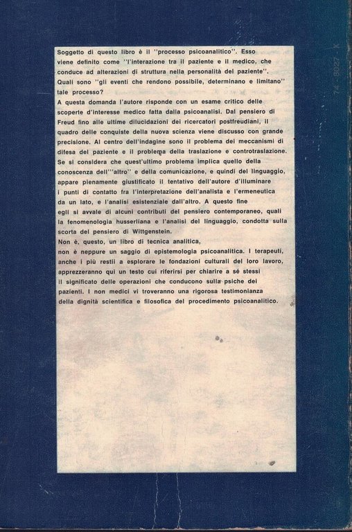 Premesse e meccanismi del processo psico analitico