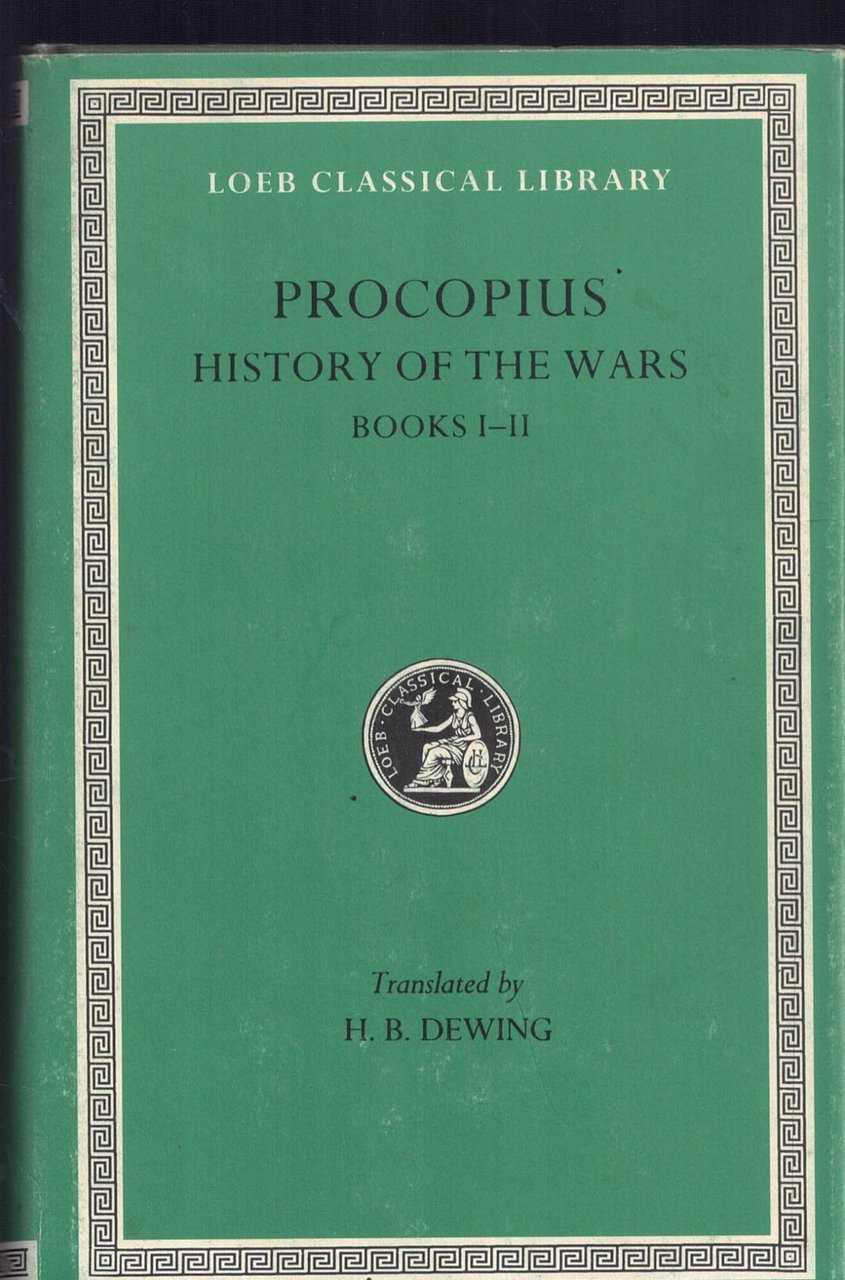 Procopius: History of the Wars Books I-II Volume I | Immagine principale