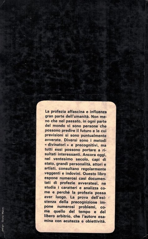 Profezia e precognizione