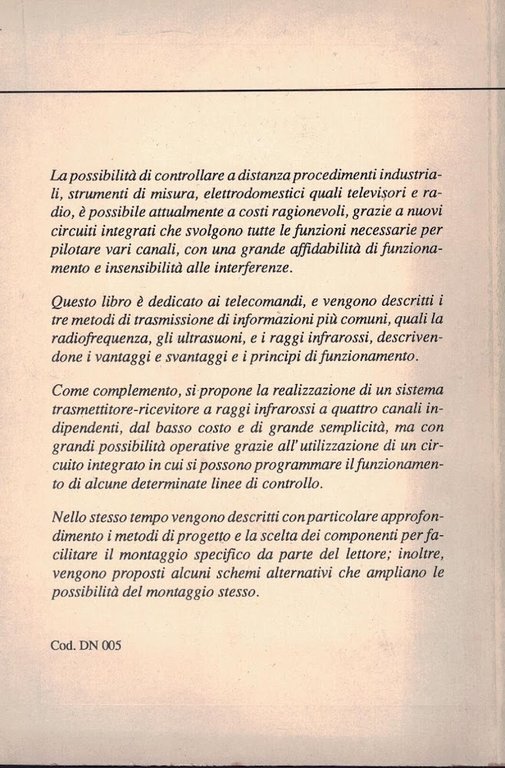 Progettare con l'elettronica telecomandi
