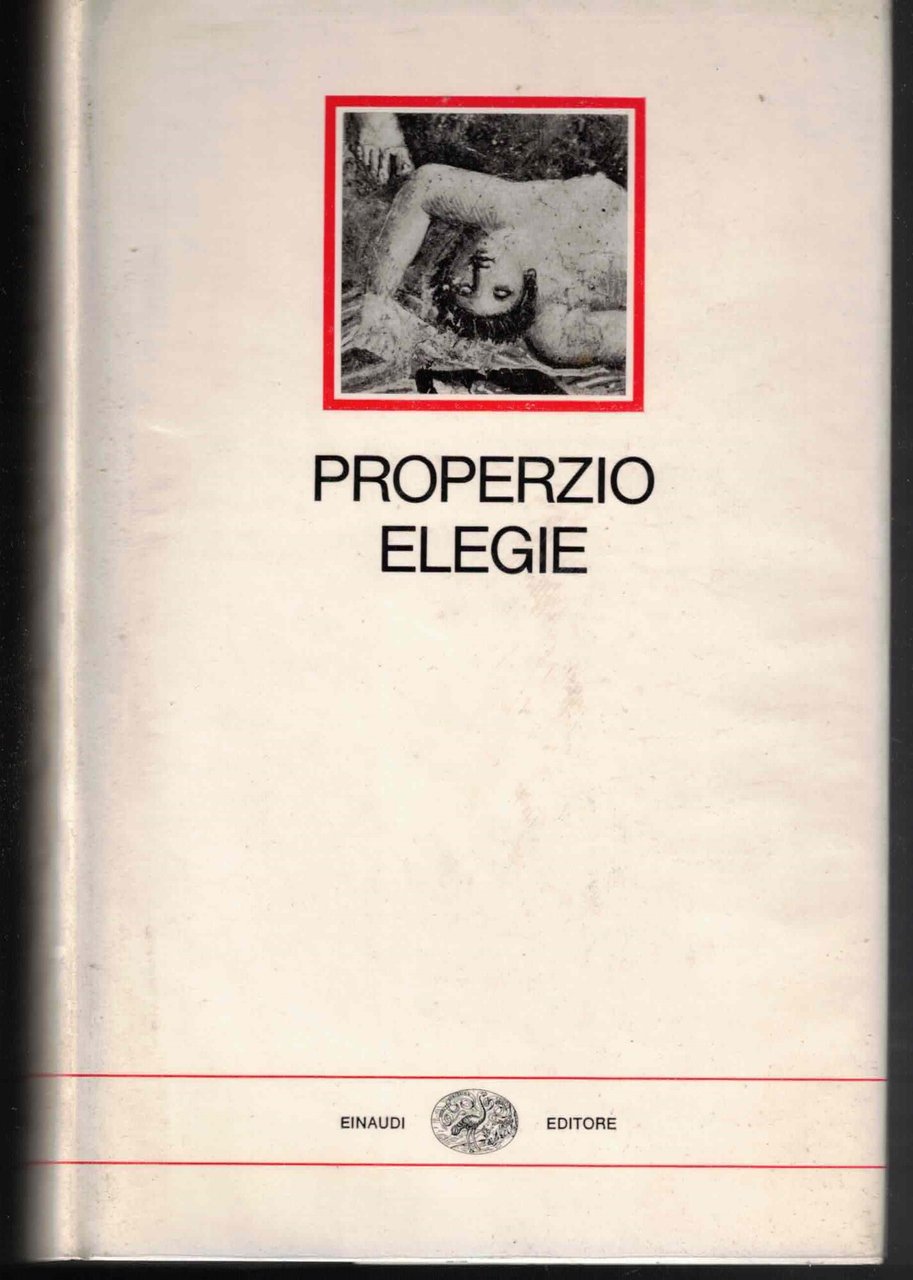 Properzio elegie | Immagine principale
