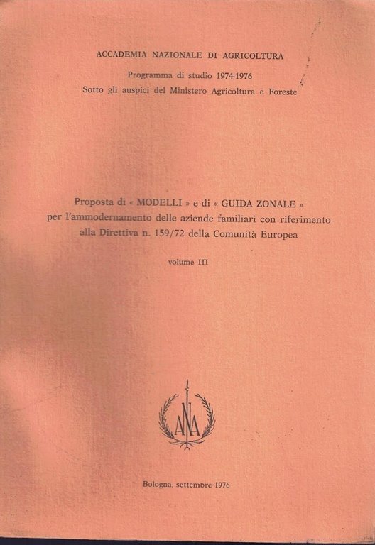 Proposta di e di per l'ammoderamento delle aziende familiari con …