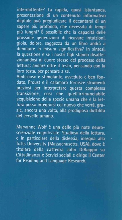 Proust e il calamaro. Storia e scienza del cervello che …