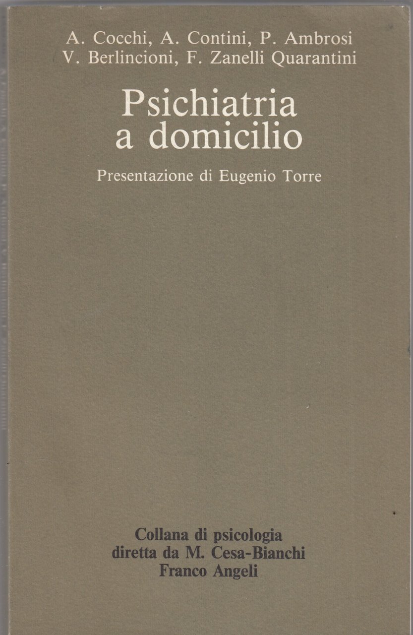 Psichiatria a domicilio.