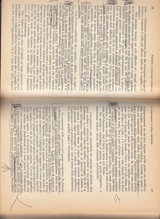 Psichiatria E Psicoterapia Istituzionale.