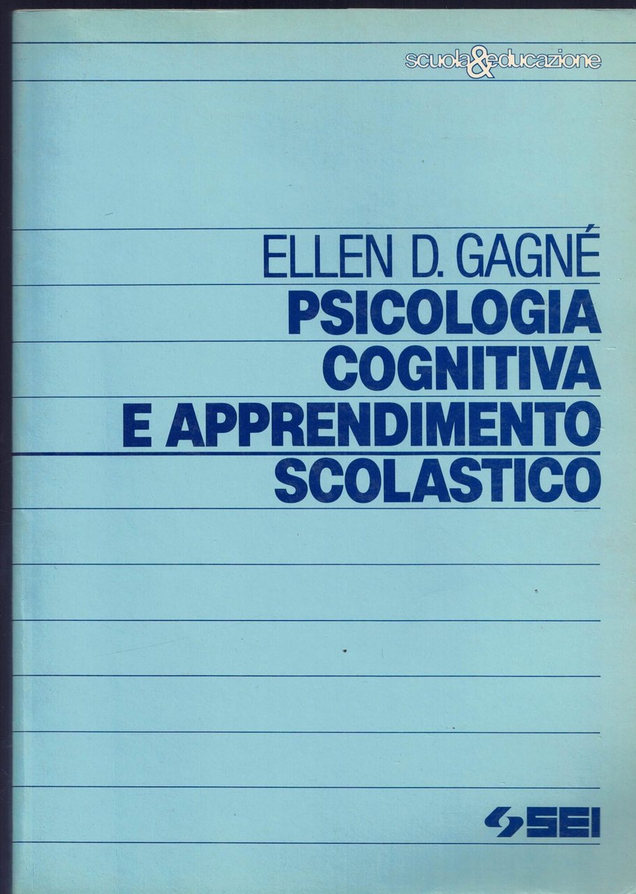 Psicologia cognitiva e apprendimento scolastico
