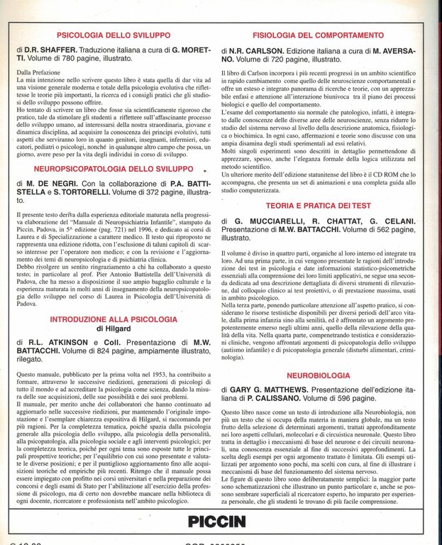 Psicologia del neonato e del lattante