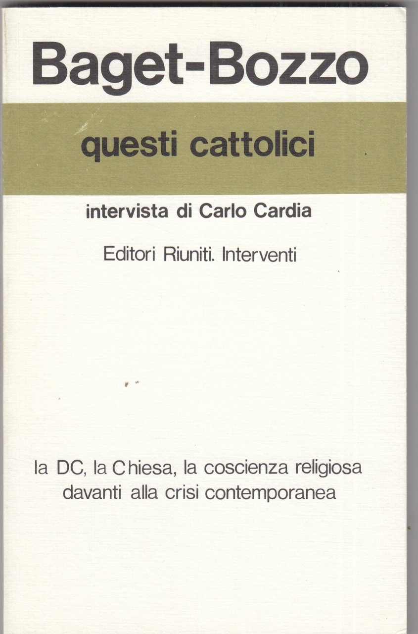 Questi cattolici