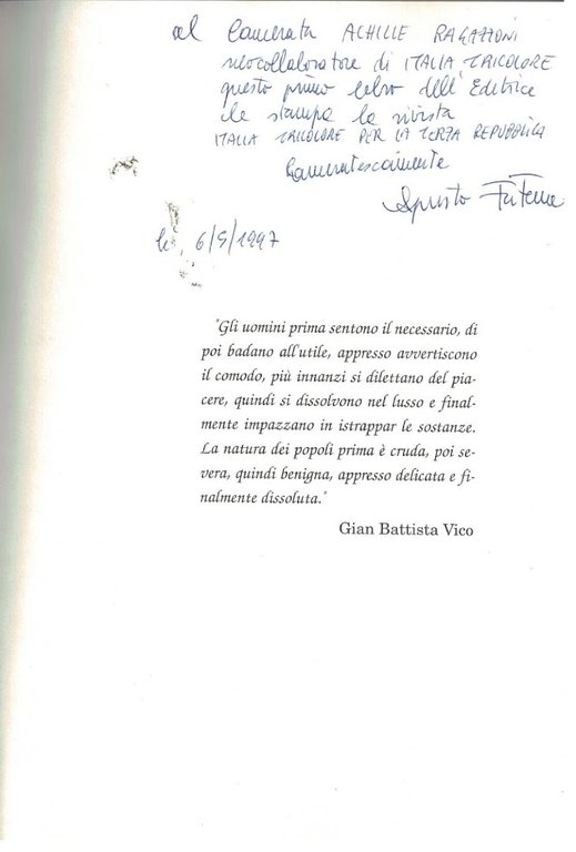 Questo antifascismo. Processo a 45 anni di odii, malgoverno, corruzioni …