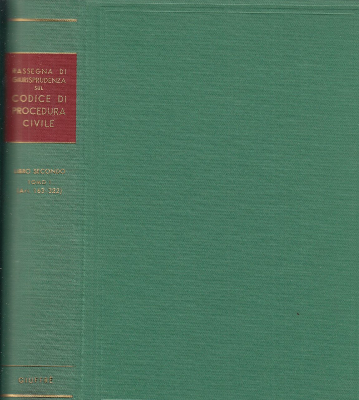RASSEGNA DI GIURISPRUDENZA SUL LIBRO SECONDO DEL CODICE DI PROCEDURA … | Immagine principale