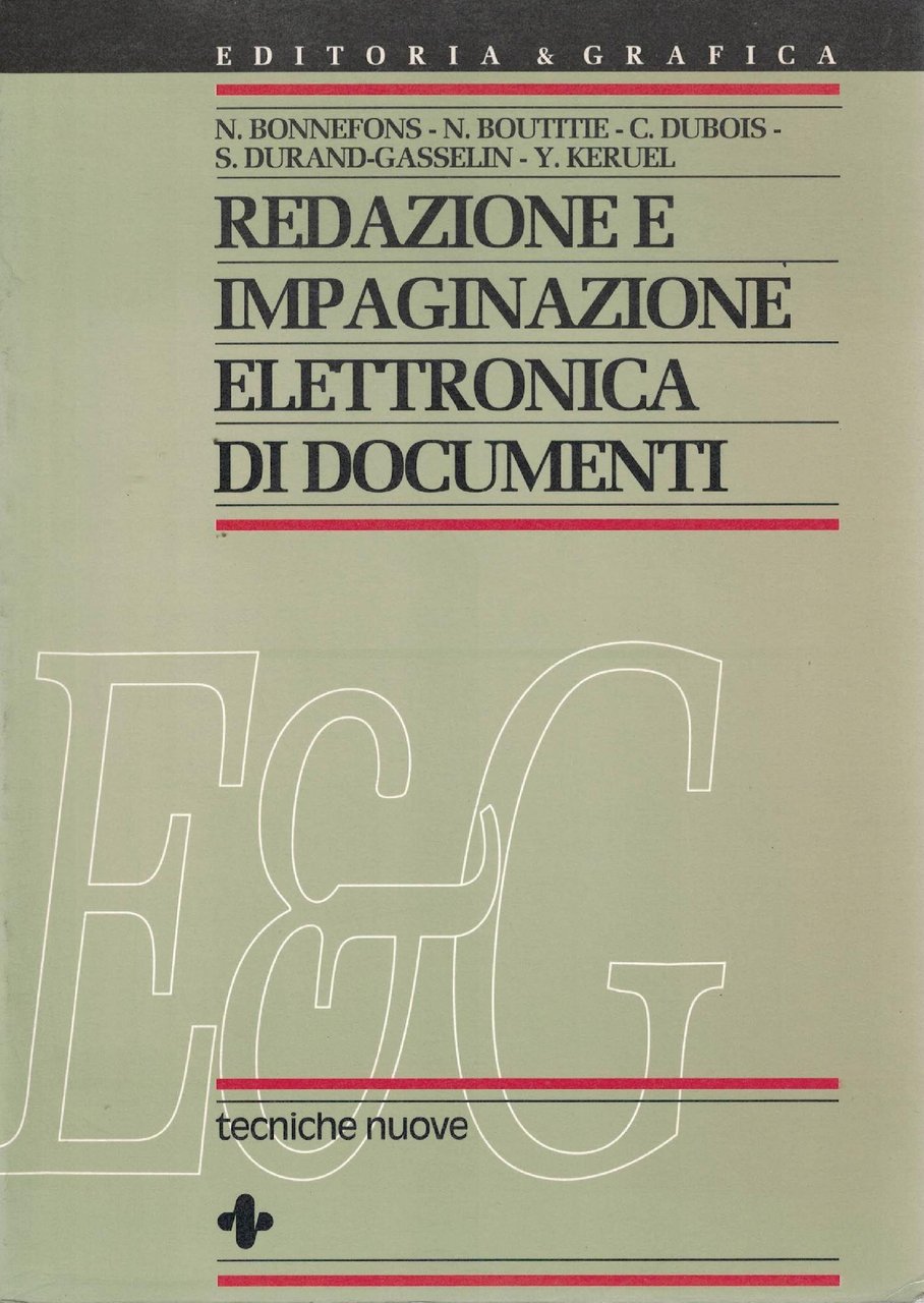 Redazione e impaginazione elettronica di documenti