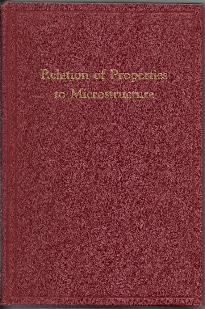 Relation of properties to microstructure - Lingua inglese -