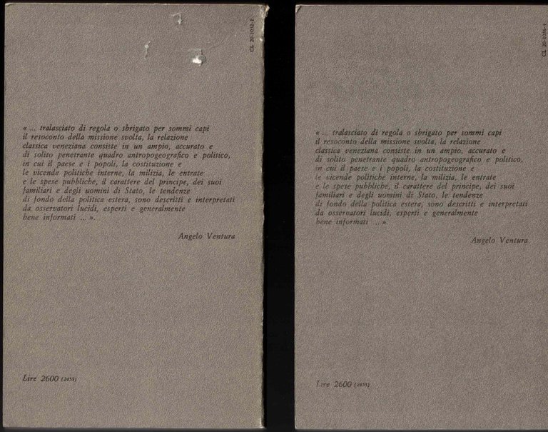 Relazioni Degli Ambasciatori Veneti Al Senato