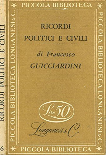Ricordi politici e civili.