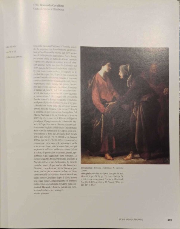 Ritorno al barocco da caravaggio a vanvitelli. Due volumi