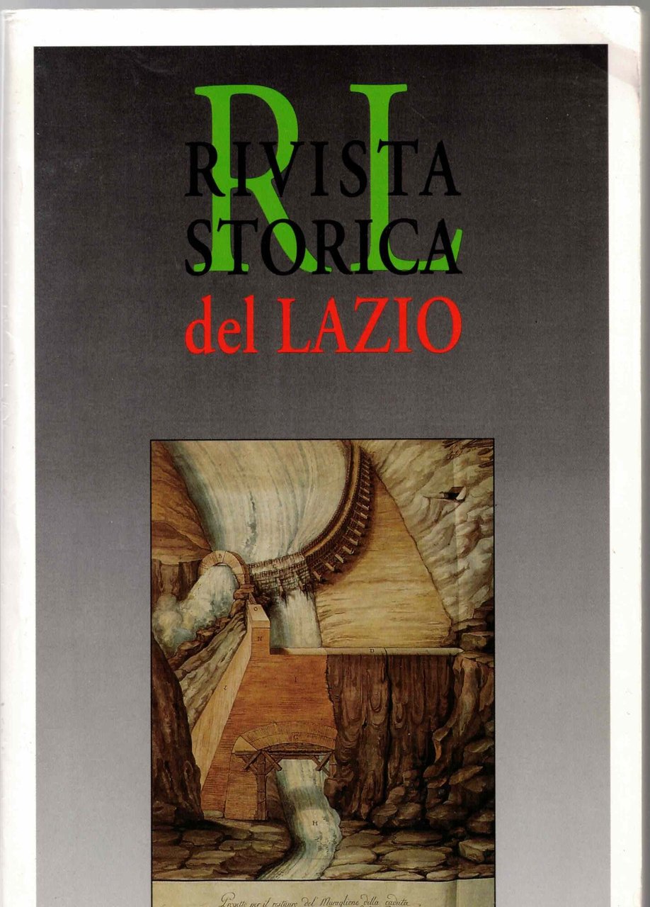 Rivista storica del Lazio (1996) (Vol. 4) | Immagine principale