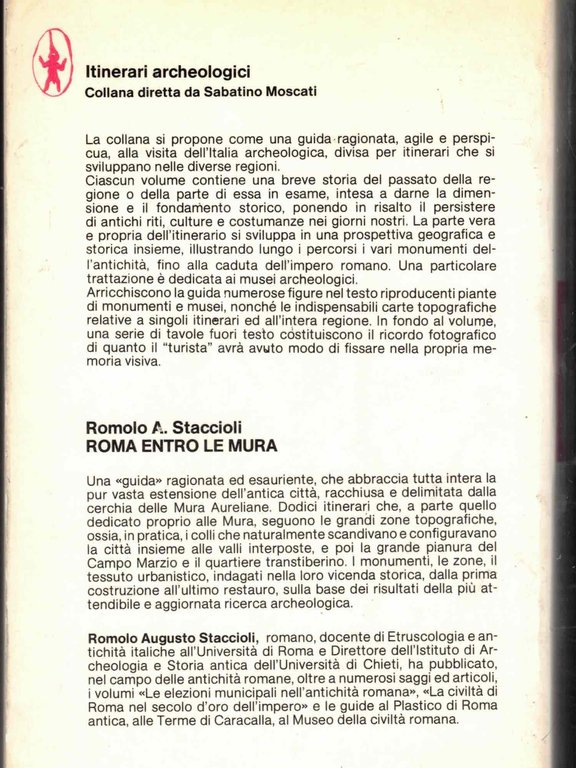 ROMA ENTRO LE MURA 1979