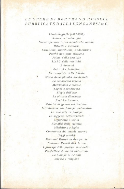 Russell Filosofo Del Secolo