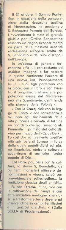 S. BENEDETTO DA NORCIA